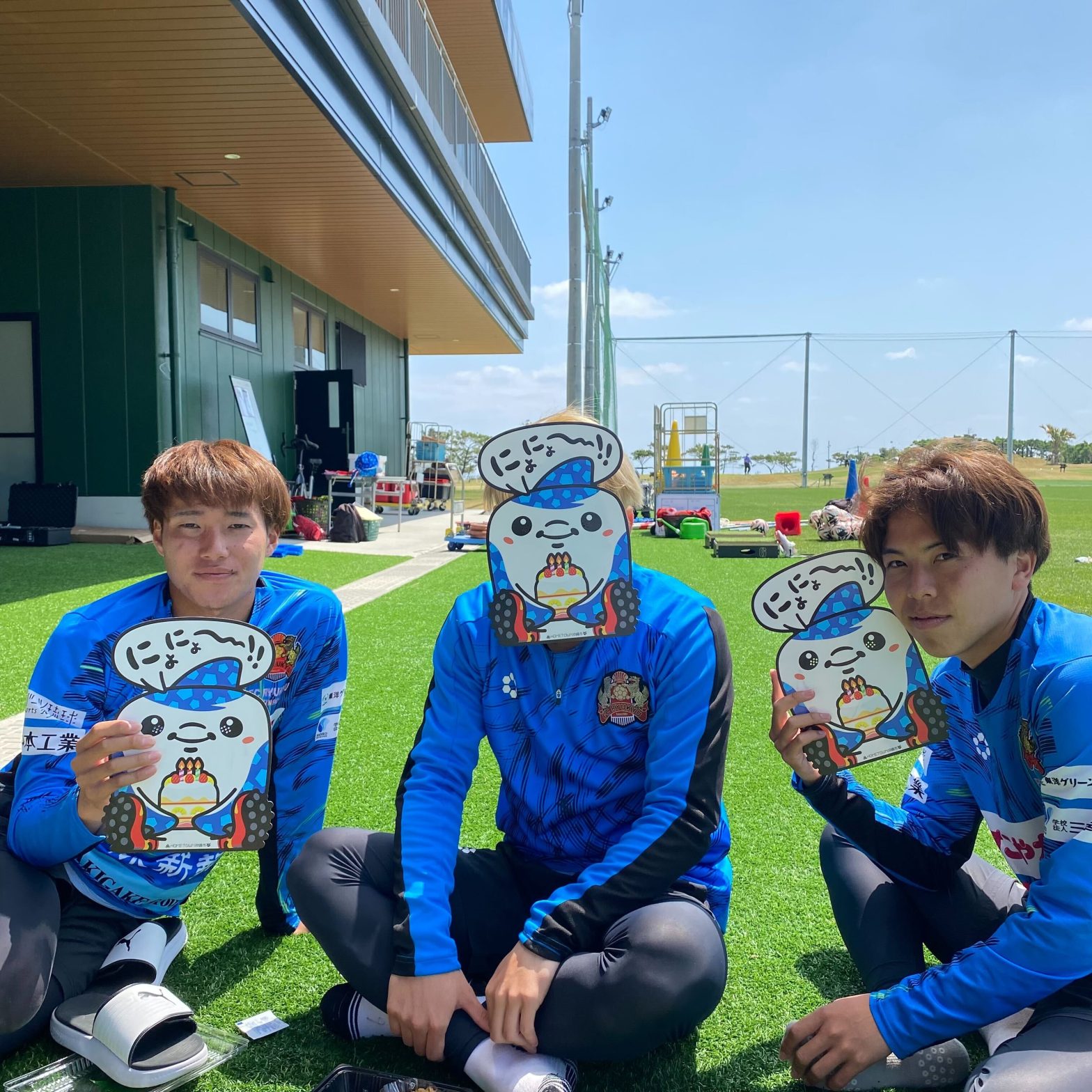 FC琉球　ジンベーニョユニフォーム　ブルー　③ FC琉球ジンベーニョユニフォームブルー③