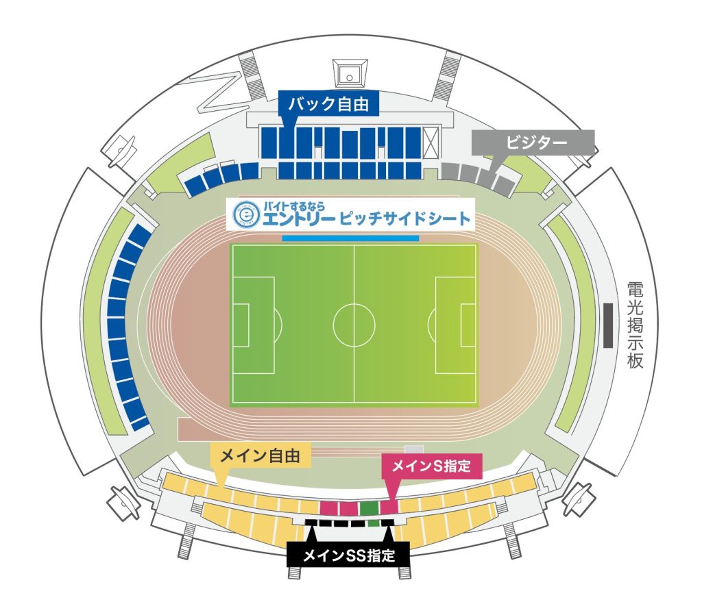 2025シーズン 席割およびチケット販売価格について